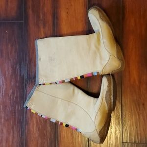 Sorel Felt Lined Leather Boots 9
